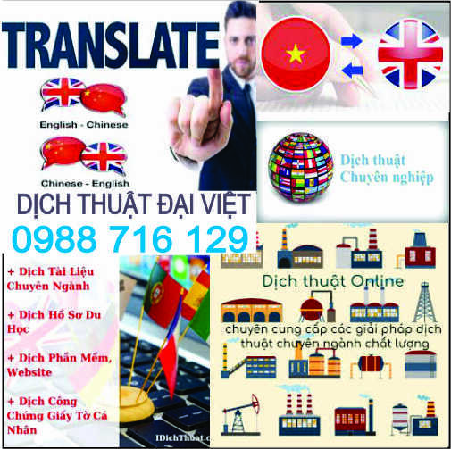 Dịch thuật Tại Đồng Xo&agrave;i