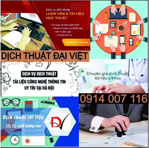 Dịch thuật Tại Đồng Xo&agrave;i